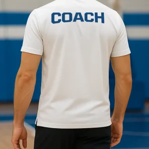 Polo triko Coach bílé