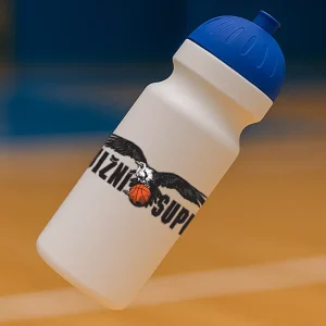 Sportovní lahev bílo-modrá