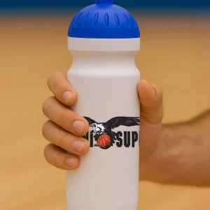 Sportovní lahev bílo-modrá