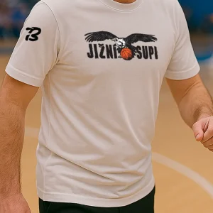 Sportovní triko Coach bílé