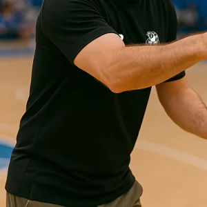 Sportovní triko Coach černé